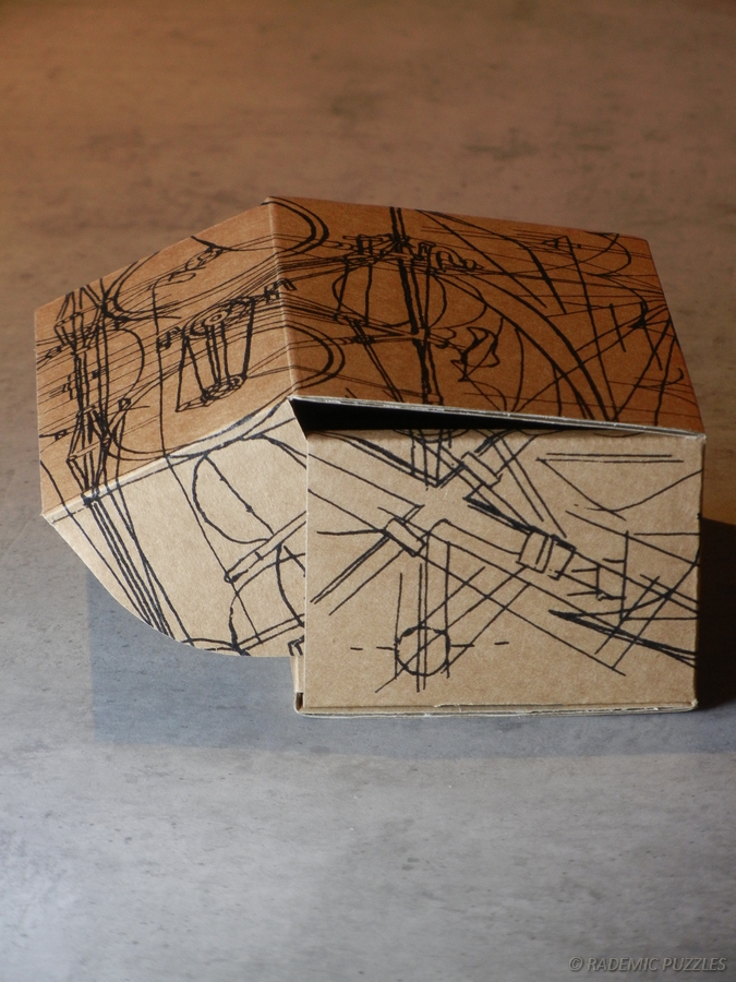 GIFT BOX Flying bicycle RETRO