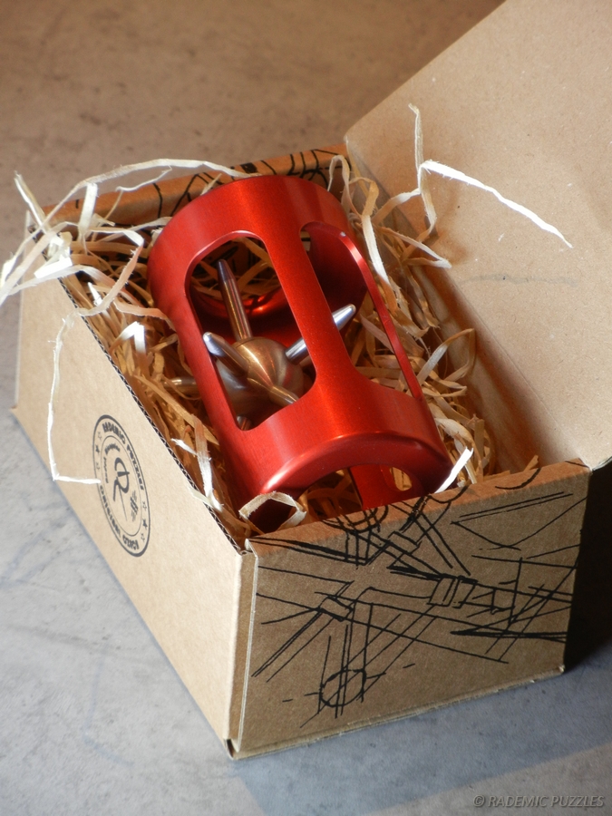 GIFT BOX Flying bicycle RETRO