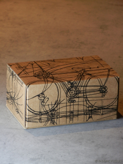 GIFT BOX Flying bicycle RETRO