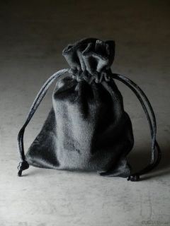 Velvet bag BLACK (for Magic)